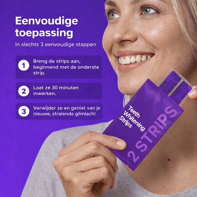 Whitening Strips (witte tanden bij het eerste gebruik)