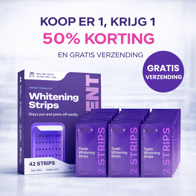Whitening Strips (witte tanden bij het eerste gebruik)