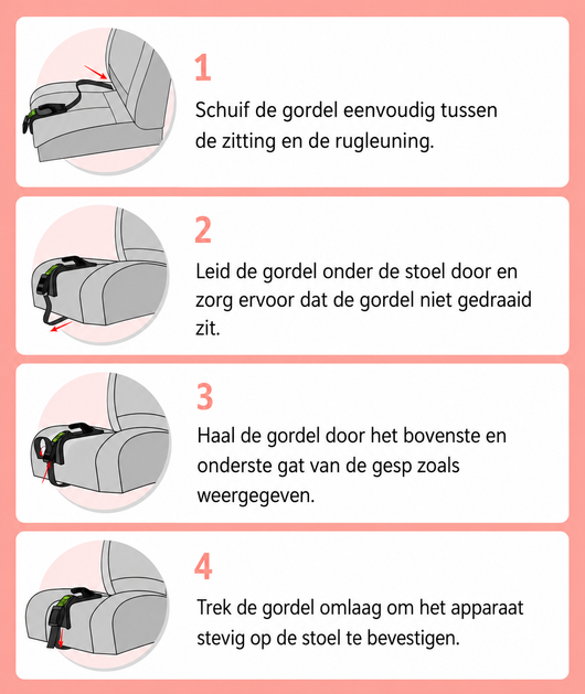 Pregnancy safety belt