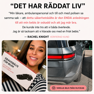 Pregnancy safety belt SWEEDEN