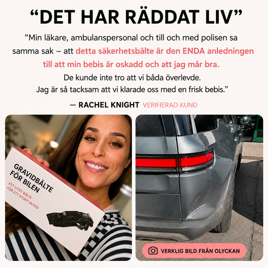 Pregnancy safety belt SWEEDEN